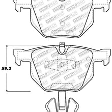 StopTech 309.11700 Sport Brake Pad, 5 Pack