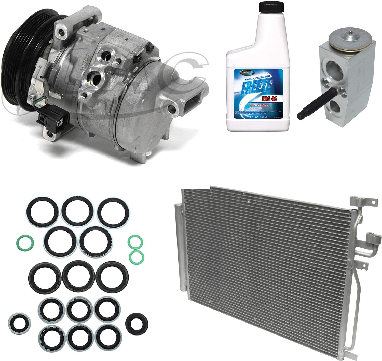 UAC New A/C Compressor and Component Kit KT 4748A - Captiva Sport Vue