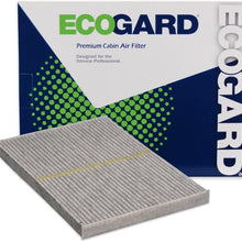 ECOGARD XC10461C Premium Cabin Air Filter with Activated Carbon Odor Eliminator Fits Nissan Rogue 2008-2013, Sentra 2007-2012, Rogue Select 2014-2015