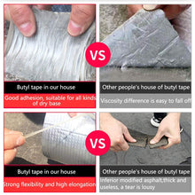 Butyl Waterproof Tape - 2in X 16.4ft - Leak Proof Long Lasting Watertight Rubber Putty Butyl Tape for RV Repair, Window, Silicone, and Boat Sealing and Rubber Roof Patching