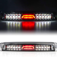 for 99-07 Chevrolet (Chevy) Silverado GMC Sierra 1500 2500 3500 HD Classic, LED Third 3rd Brake Light Reverse Light Rear Cargo Lamp High Mount Stop light Chrome Housing (Clear)