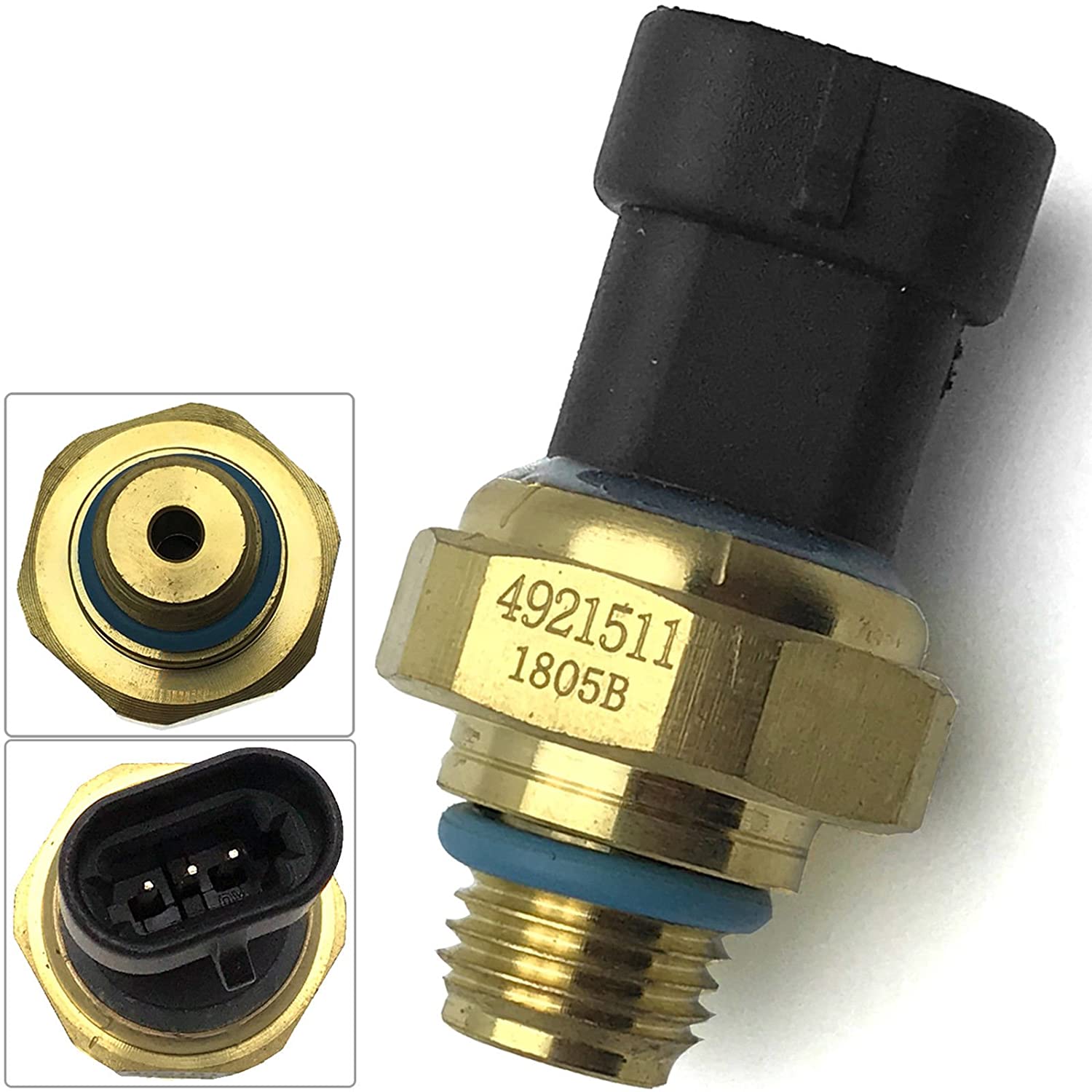 CBK Oil Pressure Sensor for 4921511 Cummins N14 M11 ISX L10 Dodge Ram 2500 3500 5.9L 5011434AA 5012991AA 5012991AB 5012991AC 5012991AD 3080406 3083716 4921487