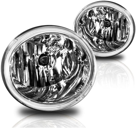 MBA PREMIER fits 01-07 TOYOTA SEQUOIA Replacement OEM FOG LIGHT - CLEAR (WIRING KIT INCLUDED)