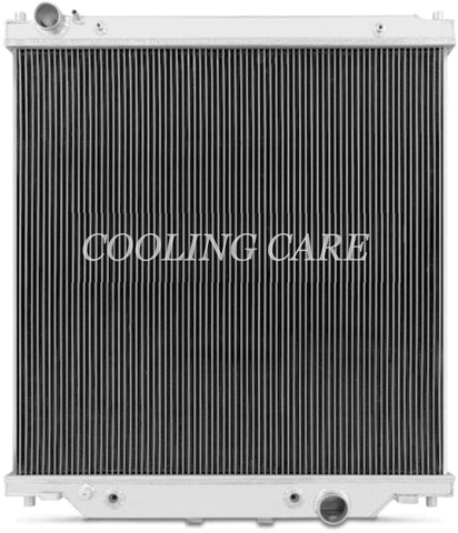 CoolingCare For 2003-2007 Ford 6.0L Powerstroke F250 F350 Aluminum Radiator (4 ROW CORE)