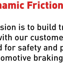 Rear Dynamic Friction Company 3000 Semi-Met Brake Pads 1311-1848-00