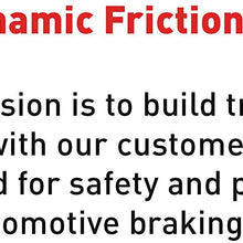 Rear Set Dynamic Friction Company 5000 Advanced Brake Pads 1551-2037-00