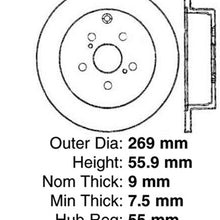 Stoptech 127.44115L Auto Part