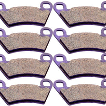 cciyu Front and Rear Carbon Fiber Brake Pads Motorcycle Motorbike Replacement Brake Pads Fit Polaris Ranger 2004 2005 2006 2007 2008 2009 2010 2011 2012 2013 2014