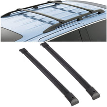 1 Pair Black Al Roof Rack Cross Bars Top Rail Carries For 03-08 PilotCar Crossbars Accessories Outdoor Rooftop Car Top Luggage Cargo Carrier
