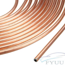 1 Roll 25 Ft 300 Inch Copper Nickel Car Household Braking Lines Tubing with 16 Pieces SAE Flare Nuts 3/16 Inch Tubing Diameter Leak and Vibration Resistance Easy to Bend Anti-rust