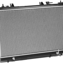 DNA Motoring OEM-RA-13348 13348 Factory Style Aluminum Cooling Radiator Replacement