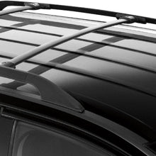 Pair OE Style Aluminum Bolt-on Top Rail Roof Rack Cross Bar Luggage Carrier Replacement for Ford Explorer 16-18