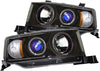 Spyder 5011893 Scion XB 03-07 Projector Headlights - LED Halo - Black - High H1 (Included) - Low 9006 (Included) (Black)