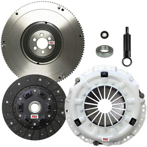 ClutchMaxPRO Performance Stage 2 Clutch Kit with Flywheel Compatible with 1980-1988 Toyota 4Runner, Pickup 2.4L 22R 22RE 2L 2LT Gas, Diesel