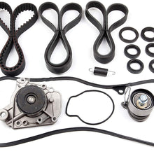ANPART Timing Belt Kit Fit For 2001-2005 Honda Civic Timing Belt Water Pump Tensioner Gasket Set
