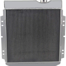 OzCoolingParts 3 Row Core All Aluminum Radiator + 14" Fan w/Shroud(Cover) for 1960-1966 61 62 63 64 65 Ford Mustang/Falcon/Ranchero, 1924 Mercury Comet