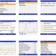 LAUNCH CReader HD Plus Heavy Duty Truck Obd2 Diagnostic Reader OBDII Scan Tool CRHD Truck Code Scanner with OBD-II Communication Modes 1-10 and J1587, J1708 and J1939 protocols