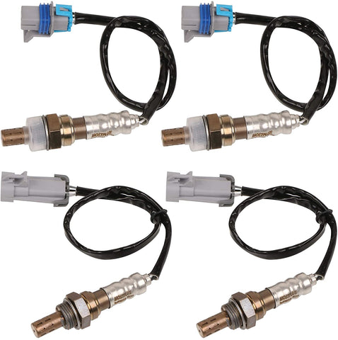 MOSTPLUS 213-4229 12609457 4pcs Upstream + Downstream Sensors Oxygen Sensor O2 for Cadillac Escalade Chevrolet Avalanche Silverado Tahoe GMC Yukon Sierra