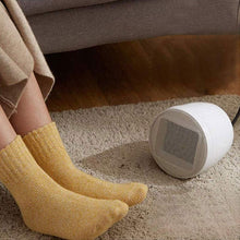 Zyyqt Mini Desktop Heater, Home Heater Electric Heating Hot Air Artifact Small Speed Heating Electric Heater Wind Small Sun