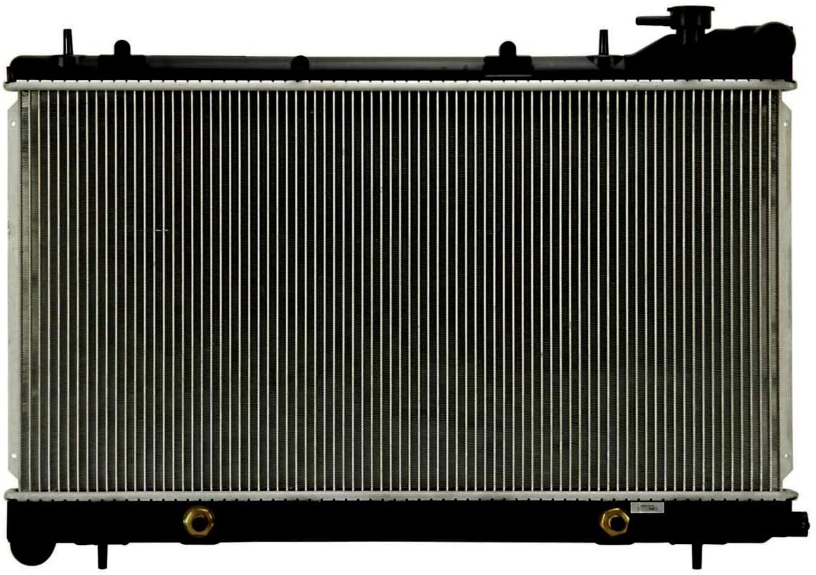 RUILIJIA Auto AT Aluminum/Plastic Radiator 1 Row Fit 2003 2004 2005 2006 2007 2008 Forester 2.5L H4 45111SA020