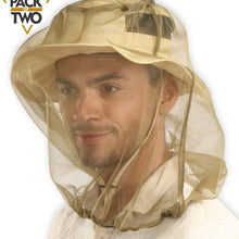 Mosquito Head Net Mesh - Bug/Insect Face Netting for Hats with Extra Fine Fly Screen Holes for Men & Women - Ultimate Outdoor Protection/Shield from Bugs, Gnats, No-See-Ums & Midges. Chemical Free