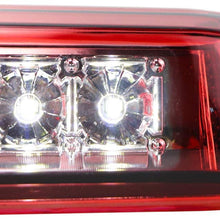 3rd Brake Light for 1999-2007 Chevrolet Silverado/GMC Sierra 1500 2500HD 3500 Third Cargo Lamp High Mount Stop Light Reversing Light (Red Lens)