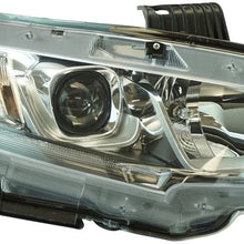 Halogen Headlight Lamp RH RF Passenger Side for Honda Civic Brand