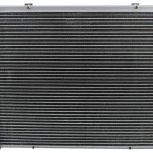 CoolingSky 3 Row All Aluminum Radiator +16" Fan W/Shroud&Thermostat Relay Kit for 1969-74 Nova/Firebird, 1971-73 Camaro Impala Caprice More GM Models, 27 Inches Overall Width