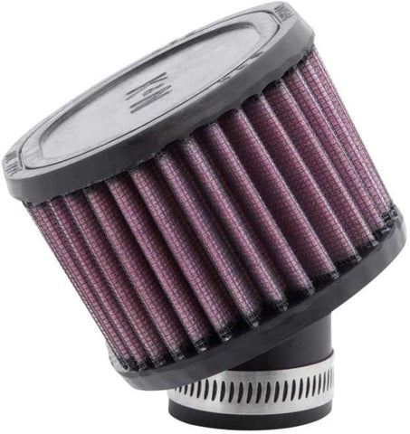 K&N Universal Clamp-On Air Filter: High Performance, Premium, Washable, Replacement Engine Filter: Flange Diameter: 1.5 In, Filter Height: 2.75 In, Flange Length: 1 In, Shape: Oval, R-0640