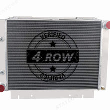 CoolingSky 4 Row Full Aluminum Radiator for 1960-1963 Ford Galaxie,Galaxie 500,Multiple L6 V8 Models
