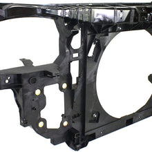 Radiator Support Assembly Compatible with 2009-2018 Dodge Journey Black Composite