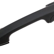 Dorman 83426 Rear Driver Side Exterior Door Handle for Select Honda Models, Black