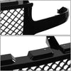 Replacement for Silverado Tahoe Suburban Badgeless Diamond Mesh Front Upper Bumper Grille Guard(Glossy Black) GMT800 1500