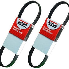 BANDO Replacement Drive Belt Set for Subaru Impreza WRX Turbo 2002-2006 Alternator-Air Conditioner-Power Steering Belt Set(2 belts) BANDO 4PK895 5PK880 Accessory Serpentine Drive Belt Set for Pulleys