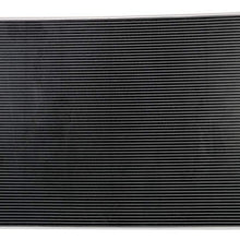 CoolingSky 4 Row All Aluminum Radiator for 2008-2010 Ford F250 /F350 /F450 Super Duty 6.4L Diesel Powerstroke Truck - Direct Replacement