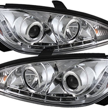 Spyder Auto PRO-YD-TCAM02-DRL-C Toyota Camry Chrome DRL LED Projector Headlight (Chrome)