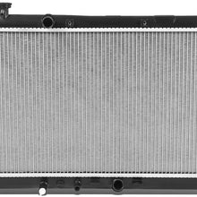 DNA Motoring OEM-RA-13451 13451 Factory Style Aluminum Cooling Radiator Replacement