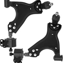Detroit Axle - Pair (2) Front Lower Control Arm and Ball Joint Assembly for Buick Enclave Chevy Traverse GMC Acadia Saturn Outlook
