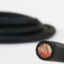 TEMCo WC0180-50' (25' Blk, 25' Red) 2 Gauge AWG Welding Lead & Car Battery Cable Copper Wire BLACK + RED | MADE IN USA