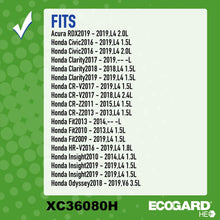 ECOGARD XC36080H Upgraded High Efficiency Cabin Air Filter with Baking Soda Honda Civic, V, Fit, HR, Odyssey, Insight, CR-Z, Clarity | Acura RDX