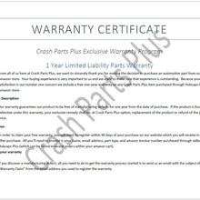 Crash Parts Plus Radiator for 1987-1991 Toyota Camry 2.0L