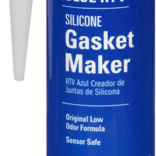 Permatex 80628 Sensor-Safe Blue RTV Silicone Gasket Maker, 12.9 oz.