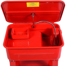 Goplus 20 Gallon Automotive Parts Washer Cleaner Heavy Duty Electric Solvent Pump