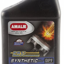 Amalie (75676-56) 10W-30 Pro High Performance Synthetic Blend Motor Oil - 1 Quart Bottle