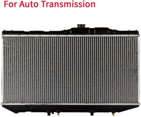 MUKEZON For 1987-1991 Toyota Camry 2.0L L4 Automatic AT Aluminum/Plastic Radiator 1 Row