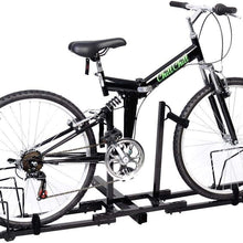 7BLACKSMITHS 2 Bike Bicycle Rack Rear Mount Rack Carrier Hitch Receiver 2'' for SUV Van Truck