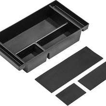 Vehicle OCD - Center Console Divider and Tray Organizer for Chevy Silverado 1500 / GMC Sierra 1500 (2019-2020) and 2500/3500 HD (2020) (Full Console w/Bucket Seats ONLY) - Made in USA