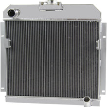 CoolingCare 4 Row Aluminum Radiator for 1953 1954 Dodge Chrysler Plymouth L6 V8 Engine All Models