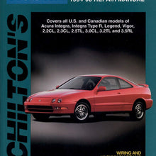 Chilton Acura Coupes and Sedans 1994-2000 Repair Manual (10302)