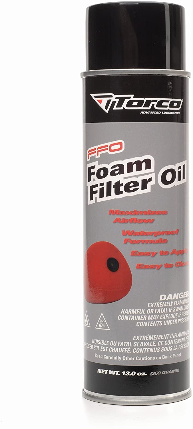 TORCO T850001R FFO Foam Filter Oil Spray - 13 fl. oz, (Case of 12)